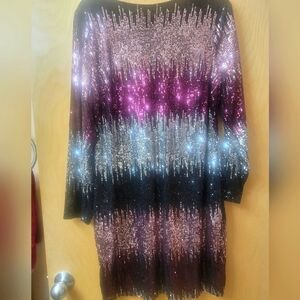 B Darlin Plus Size 20 Ombre Dress